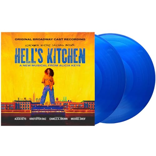 Alicia Keys/Shoshana Bean/Maleah Joi Moon Hell’s Kitchen (Original Broadway Cast Recording) [Transparent Blue 2 LP] [Records & LPs]