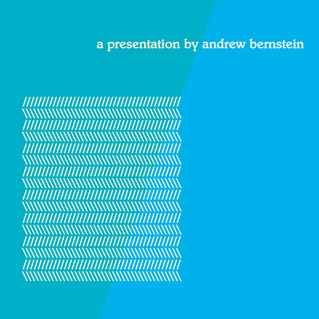 a presentation (CD)