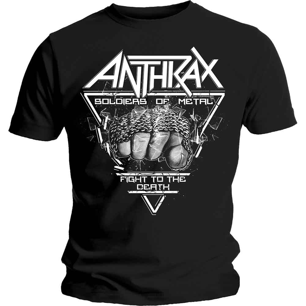 Camiseta de Anthrax Soldier of Metal FTD