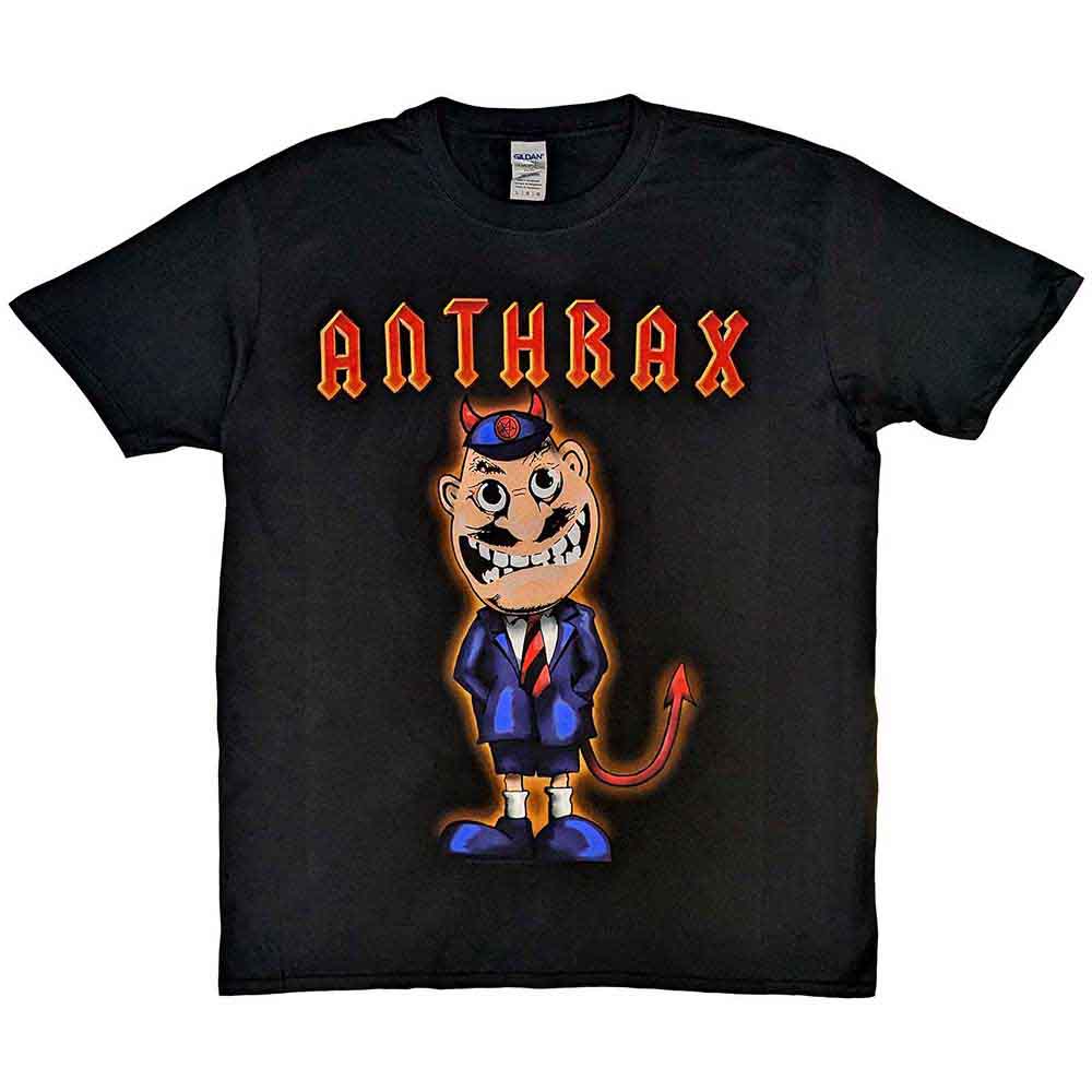 Camiseta con la portada de Anthrax TNT