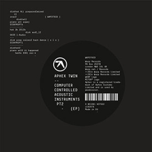 Aphex Twin Computer Controlled Acoustic Instruments PT 2 (Extended Play, Digital Download Card) [Records & LPs]