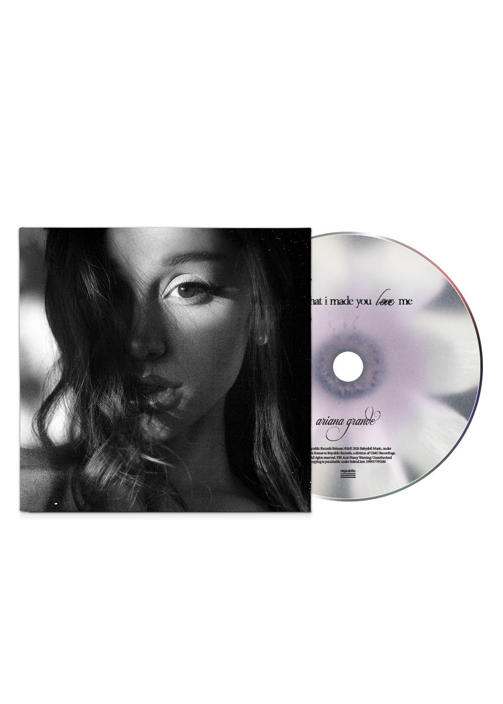 Ariana Grande - Hate That I Made You Love Me [A Cappella] [CD Single] [CD]