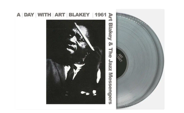 Art Blakey & The Jazz Messengers A Day With Art Blakey 1961 (RSD Essential, Indie Exclusive, Metallic Silver Colored Vinyl) (2 Lp's) [Vinyl]