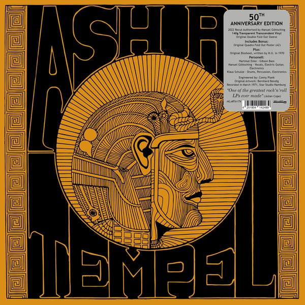 Ash Ra Tempel (Transparent Vinyl) (Vinyl) - Apocalypse Vinyl
