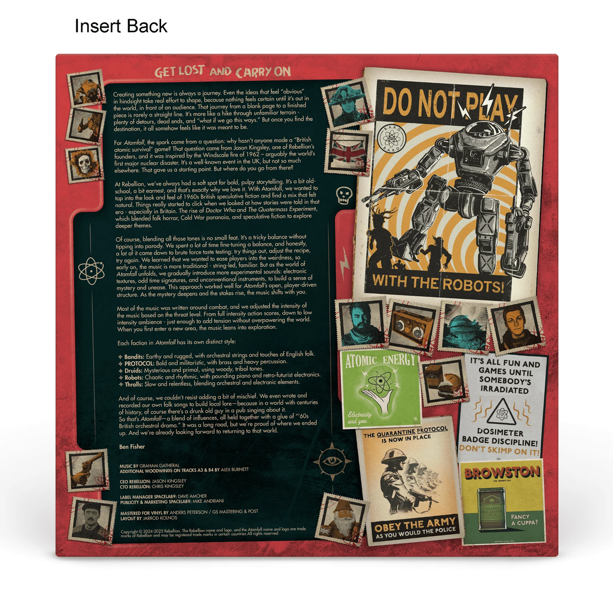 Atomfall: Original Game Soundtrack ("Fallout Glow" Limited Exclusive) (Vinyl)