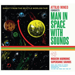 Man In Space With Sounds (GREEN & YELLOW SWIRL VINYL) (Vinyl) - Apocalypse Vinyl