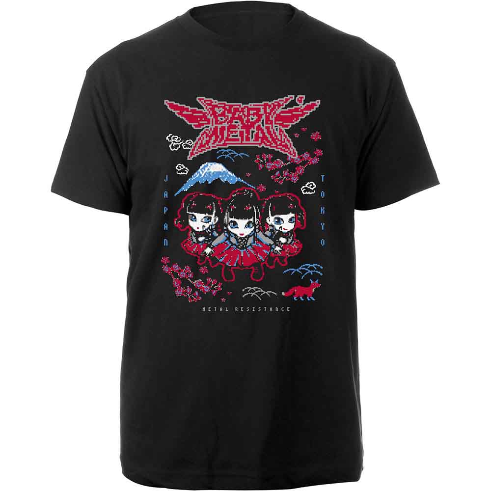 Camiseta Babymetal Pixel Tokio