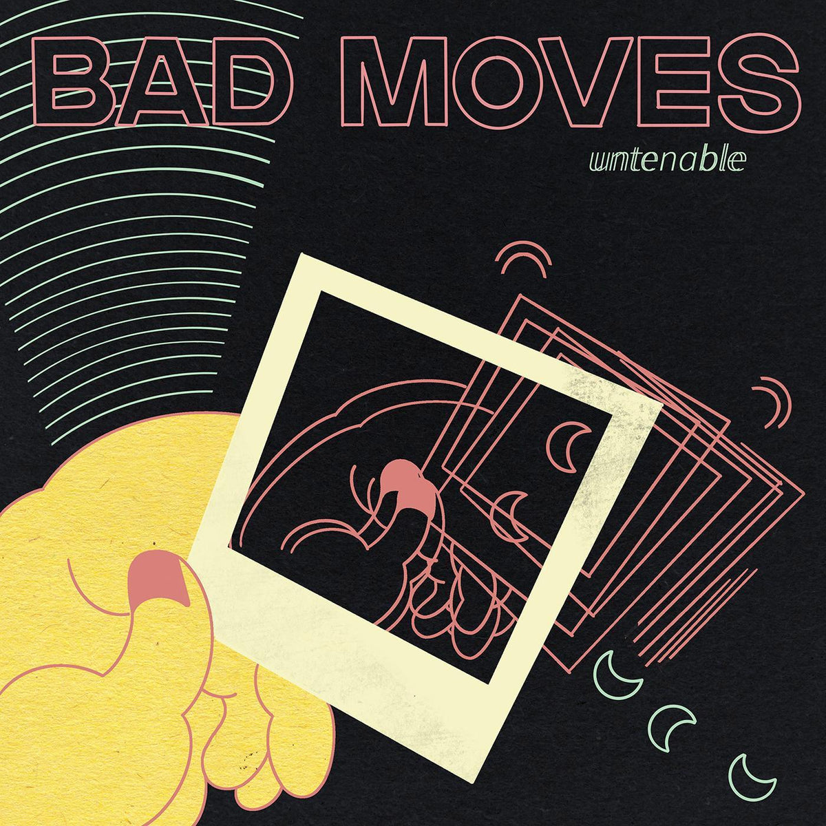 Bad Moves - Untenable (Mint Green Swirl Vinyl) [Vinyl]