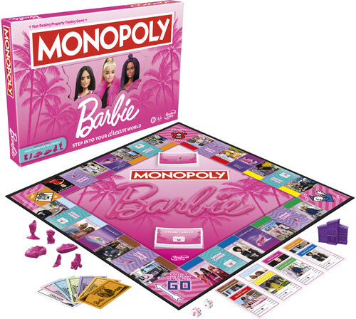 Monopoly: Barbie Edition - Board Game (Table Top Game) [Games]