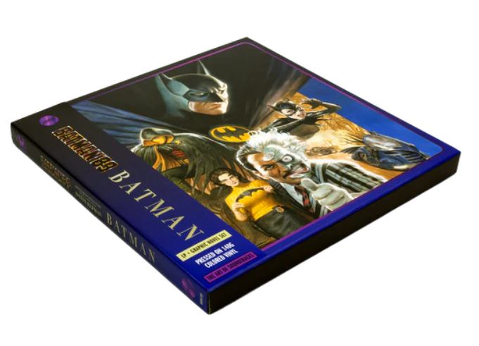 Batman - Original Motion Picture Score LP & Graphic Novel Box Set (Batwing Purple/White) (Vinyl)