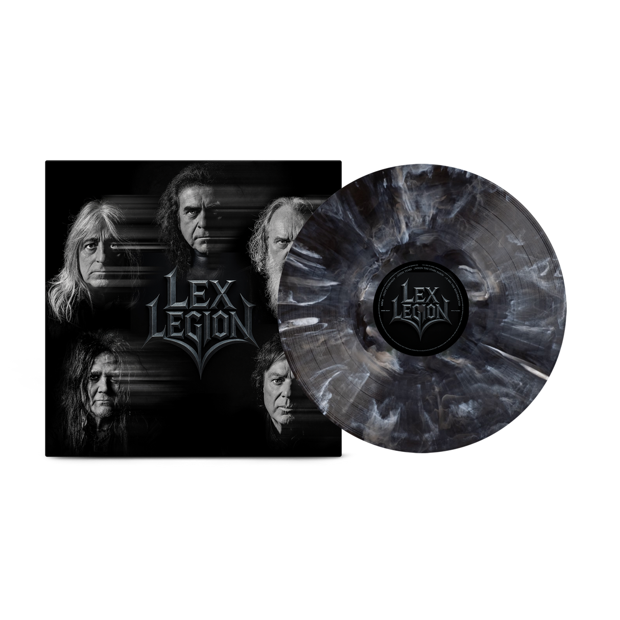 Lex Legion - “Lex Legion” on Ashen Marble Vinyl