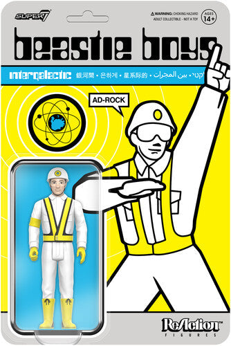Beastie Boys - Super7 - Beastie Boys - ReAction Figures Wv4 - Ad-Rock (Intergalactic Crossing Guard) (Collectible, Action Figure) [Action Figure]
