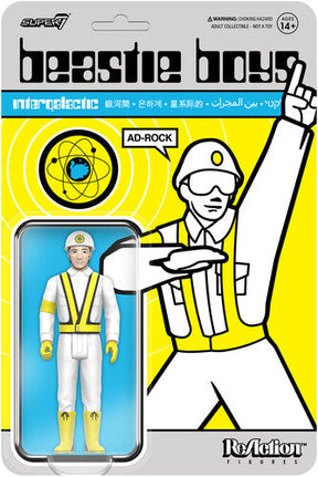 Beastie Boys - Super7 - Beastie Boys - ReAction Figures Wv4 - Ad-Rock (Intergalactic Crossing Guard) (Collectible, Action Figure) [Action Figure]