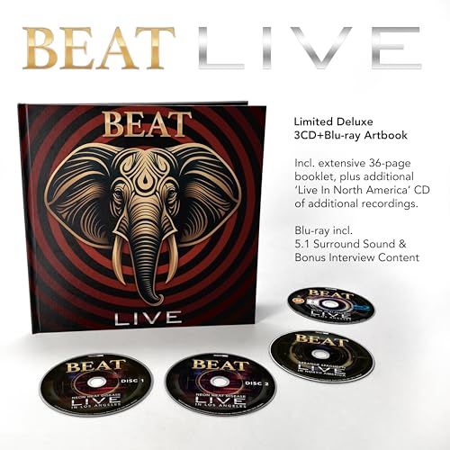 Live (Deluxe 3Cd+Blu-Ray Artbook) (CD)
