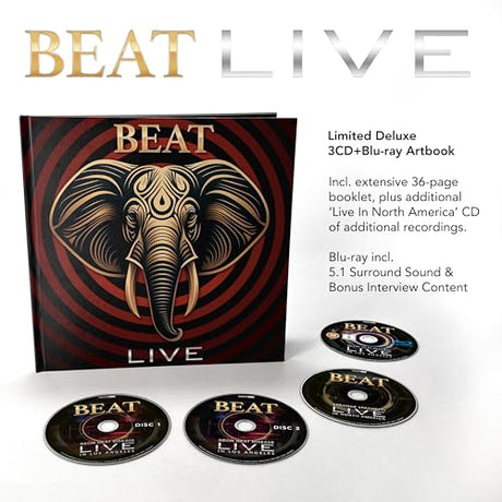 Live (Deluxe 3Cd+Blu-Ray Artbook) (CD)