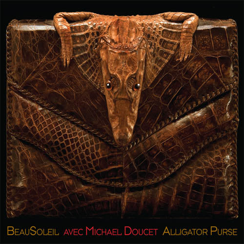 Bolso de piel de cocodrilo BeauSoleil [CD de música]