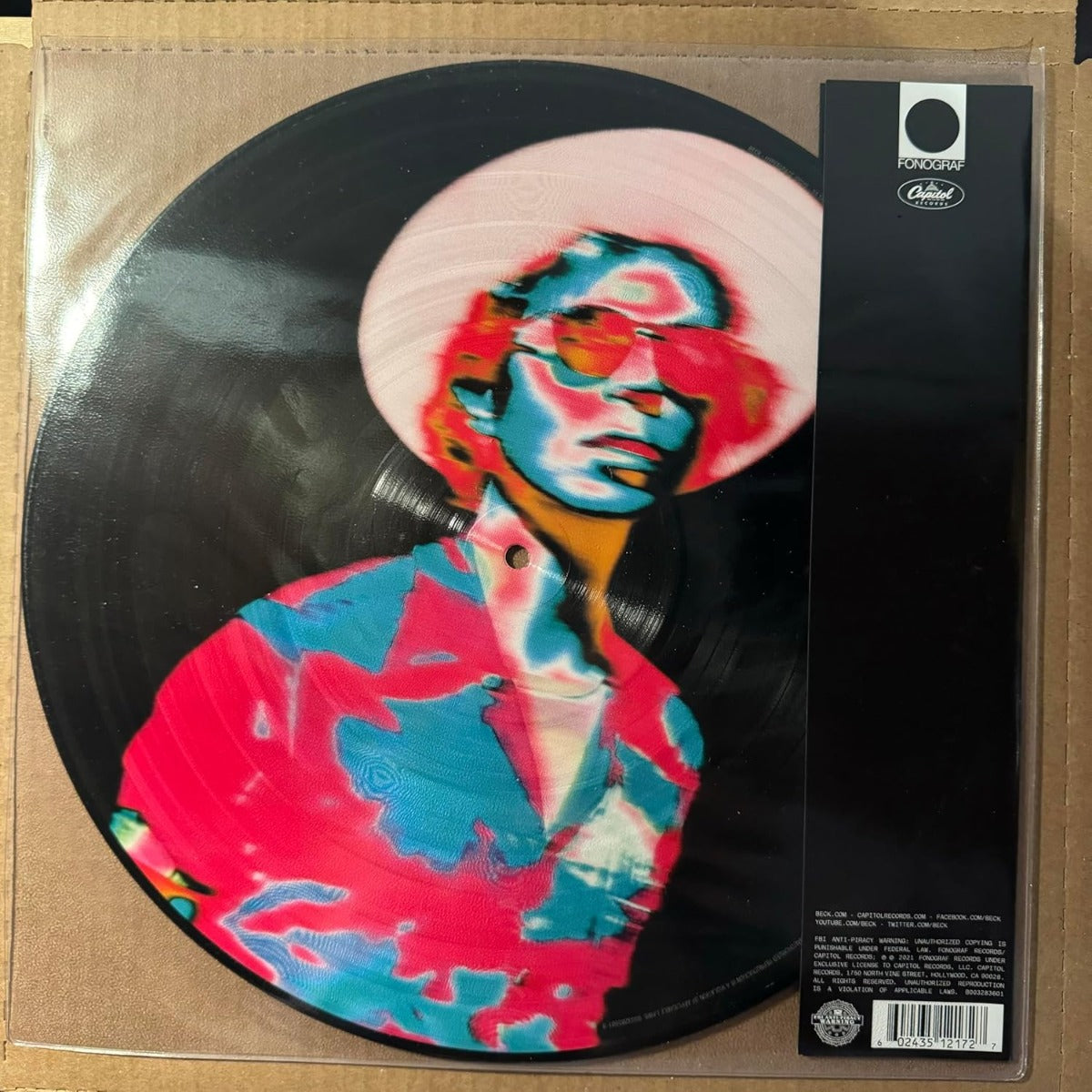 Beck Hyperspace (Picture Disc Vinyl) [Import] [Records & LPs]