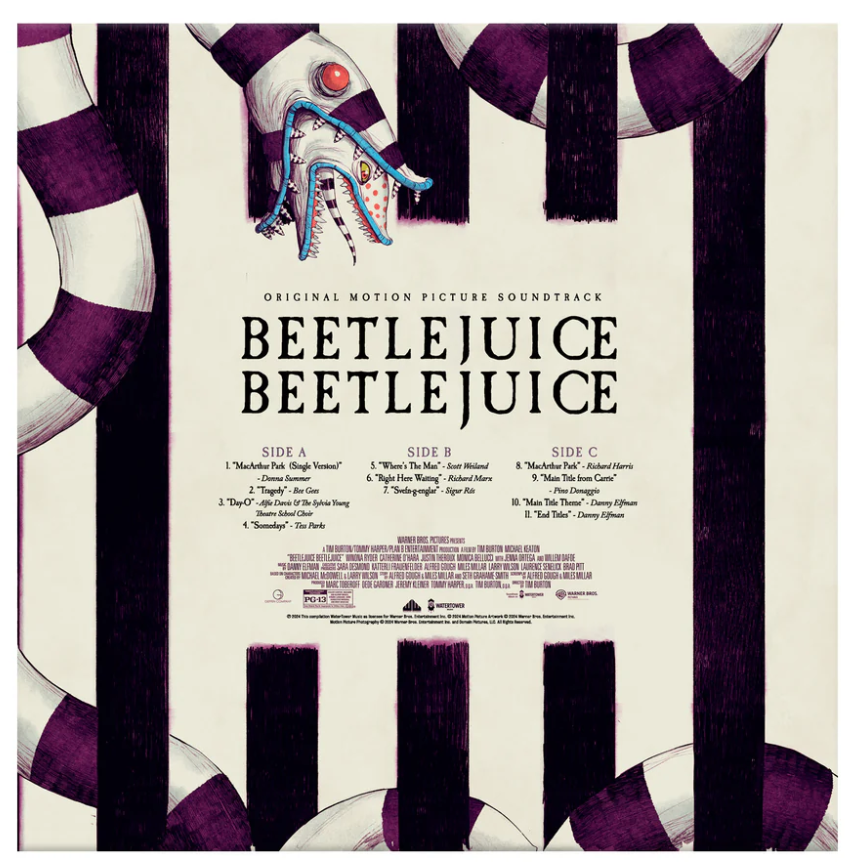 Danny Elfman Beetlejuice Beetlejuice OST (2LP Beetlejuice Splatter) [Records & LPs]