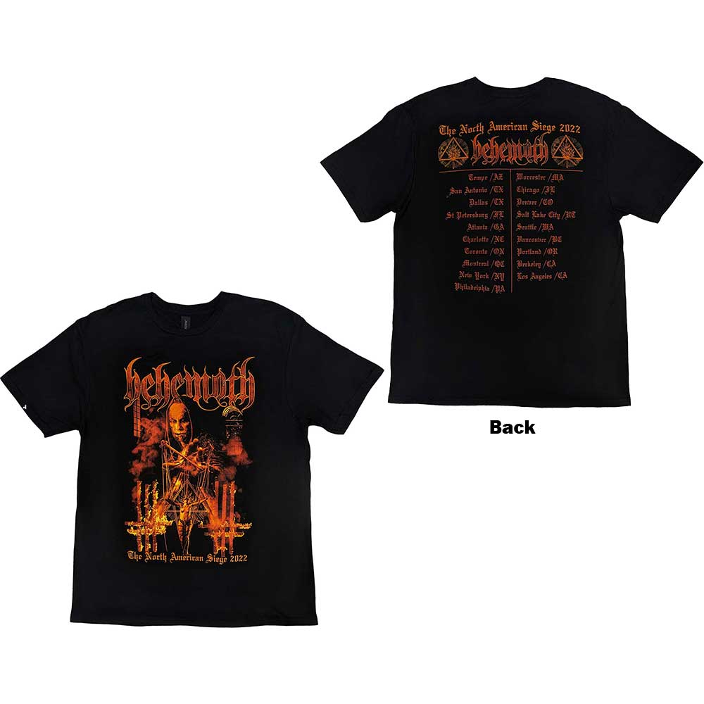 Gira norteamericana de Behemoth '22 Puppet Master [Camiseta]