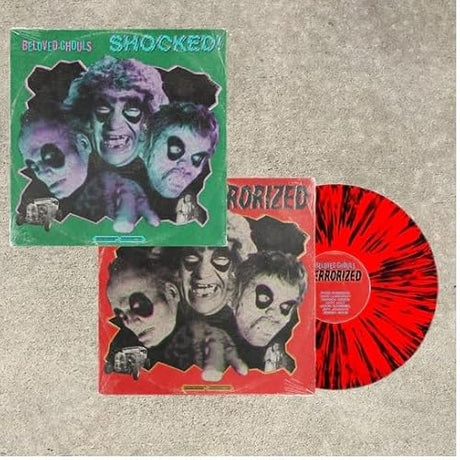 Terrorized/Shocked (Red W/ Black Splatter Vinyl) (Vinyl)