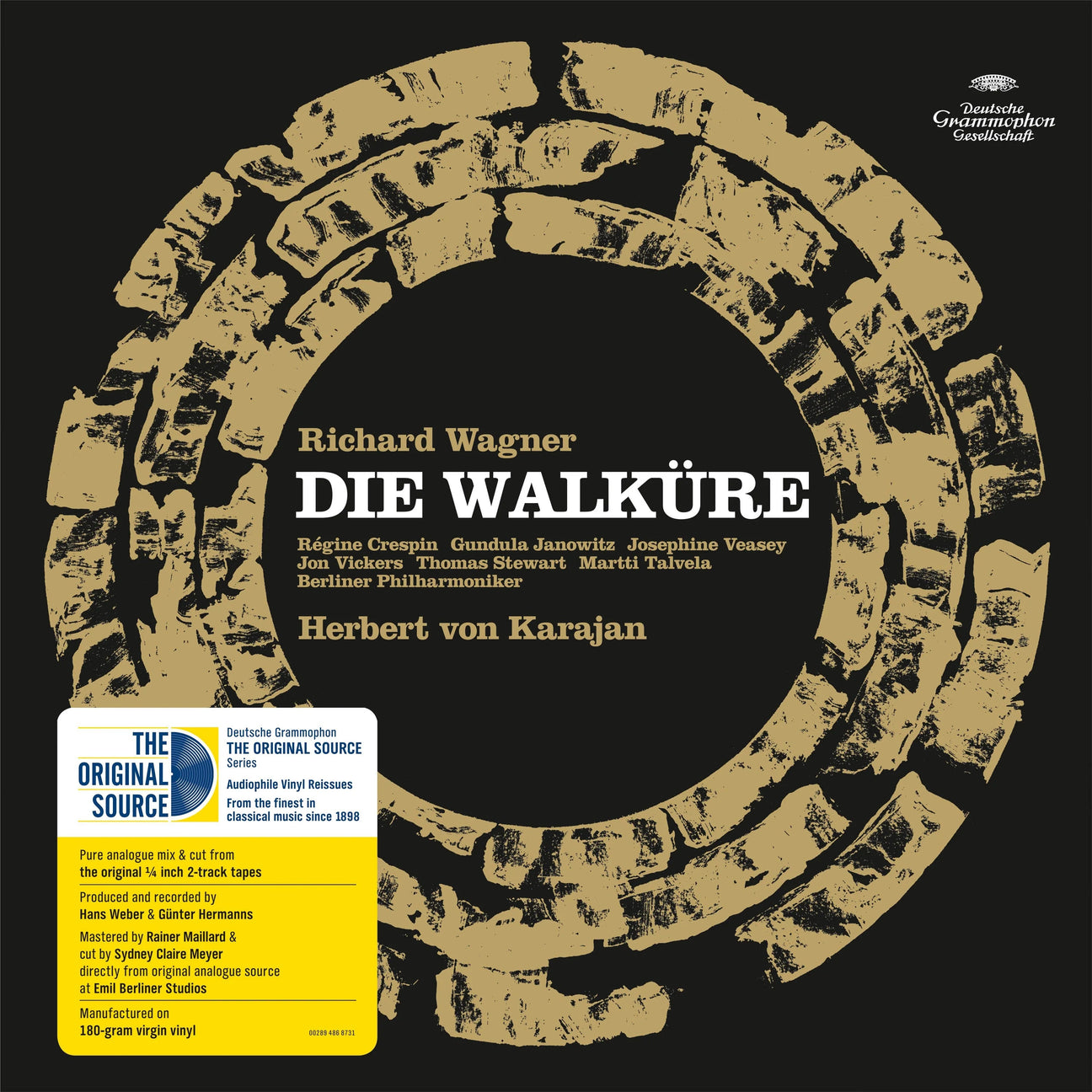 Berliner Philharmoniker/Herbert von Karajan - Wagner: Die Walkure (The Original Source Series) (180G) [5LP] [Vinyl]