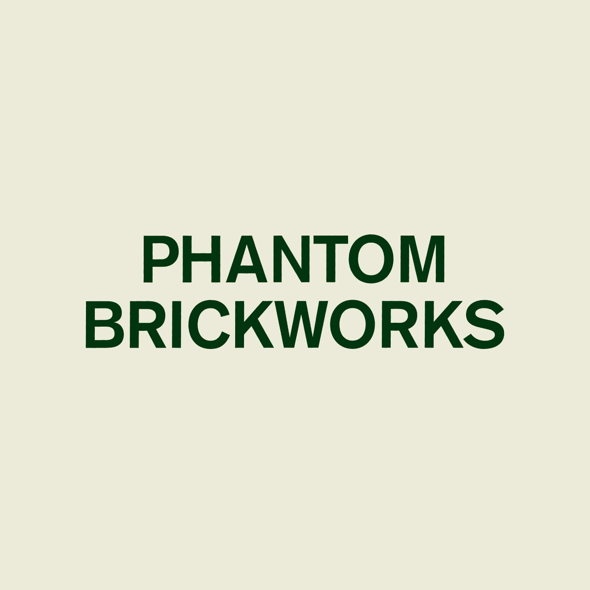 Phantom Brickworks (CD)