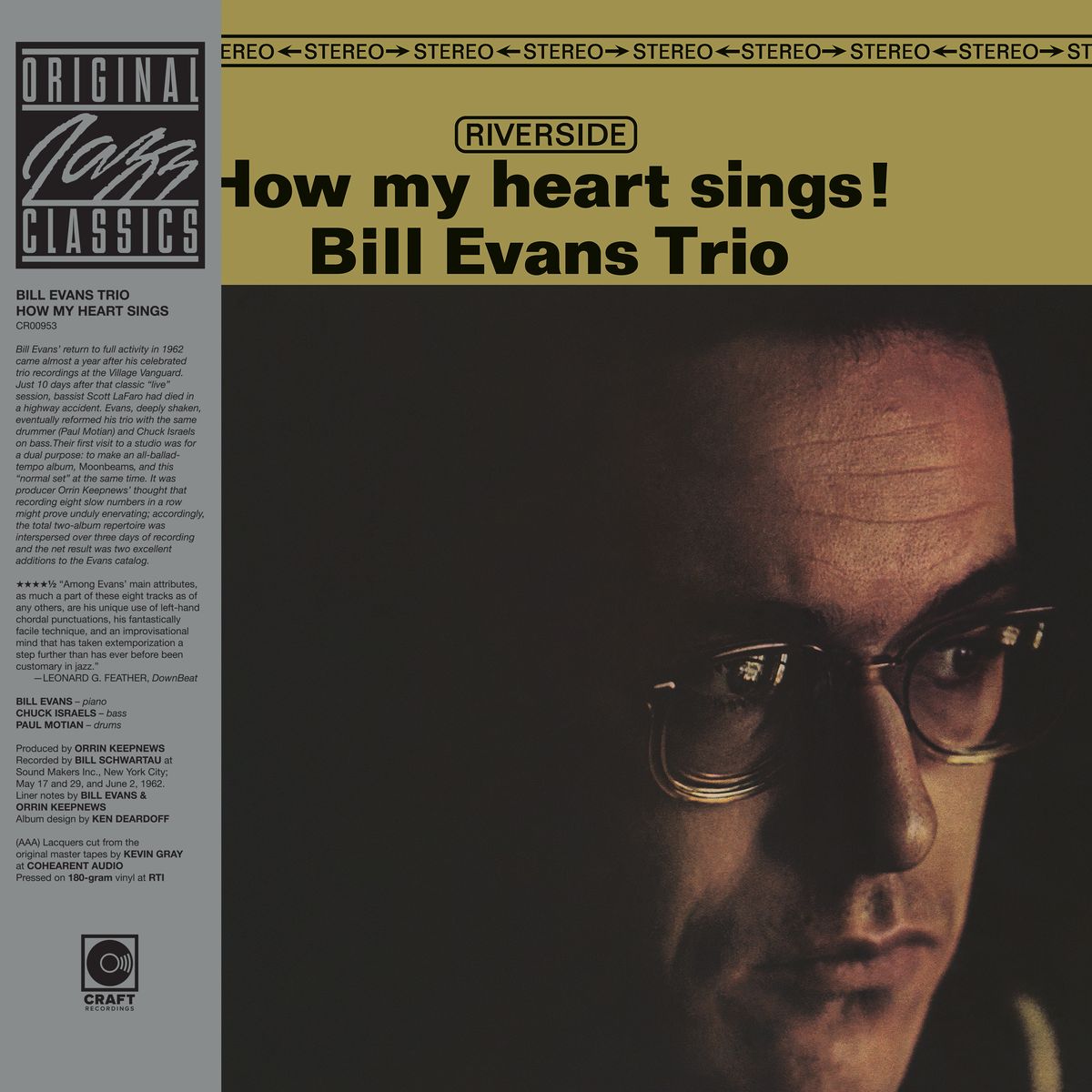 How My Heart Sings (Original Jazz Classics Series) (180G) [LP] [Vinyl]