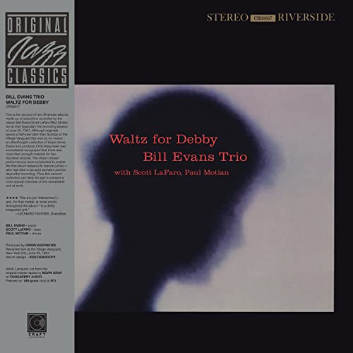 Bill Evans Trio Waltz For Debby (Original Jazz Classics Series) [LP] [Records & LPs]