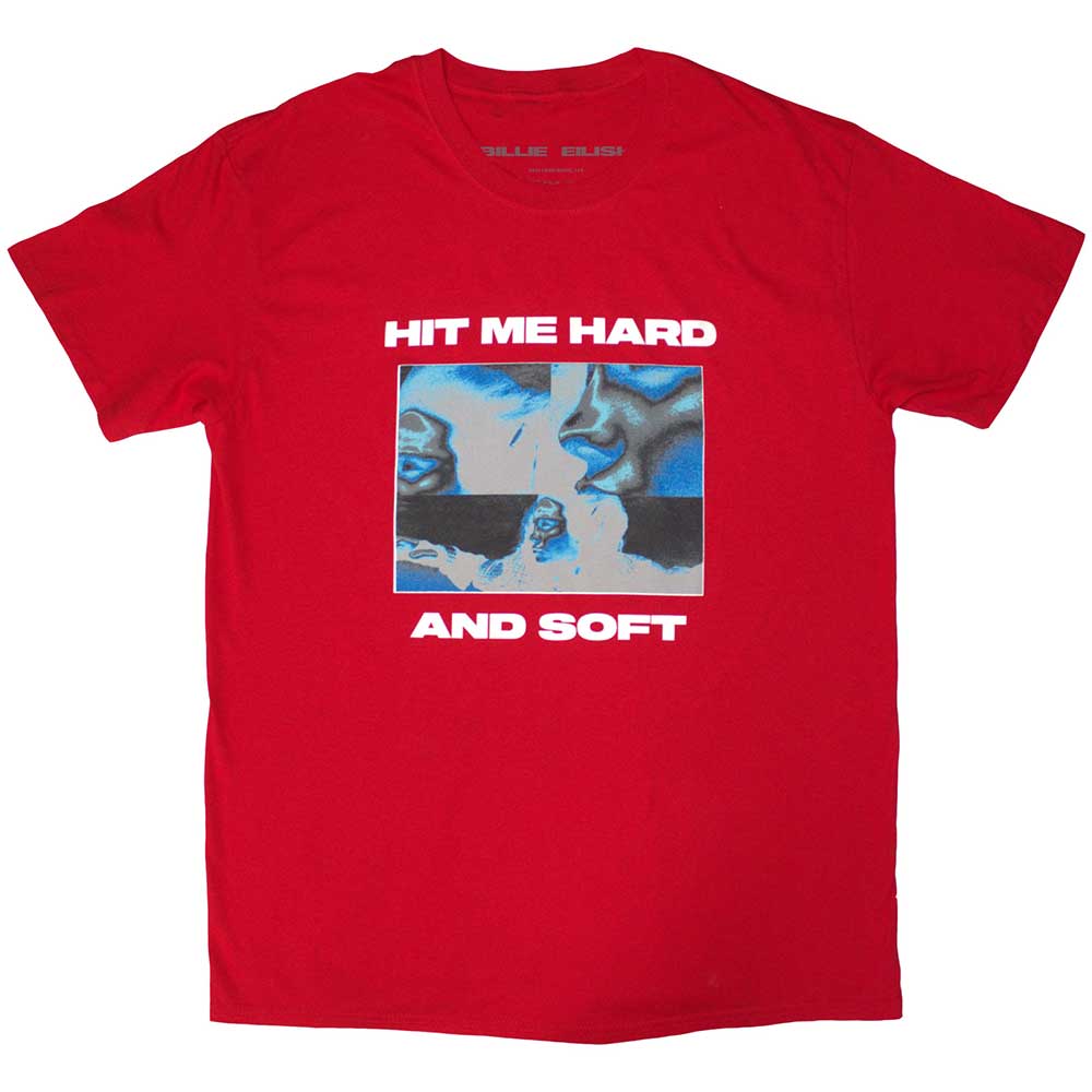 Rock Band Apparel - Billie Eilish Hit Me Hard And Soft Blue Lines