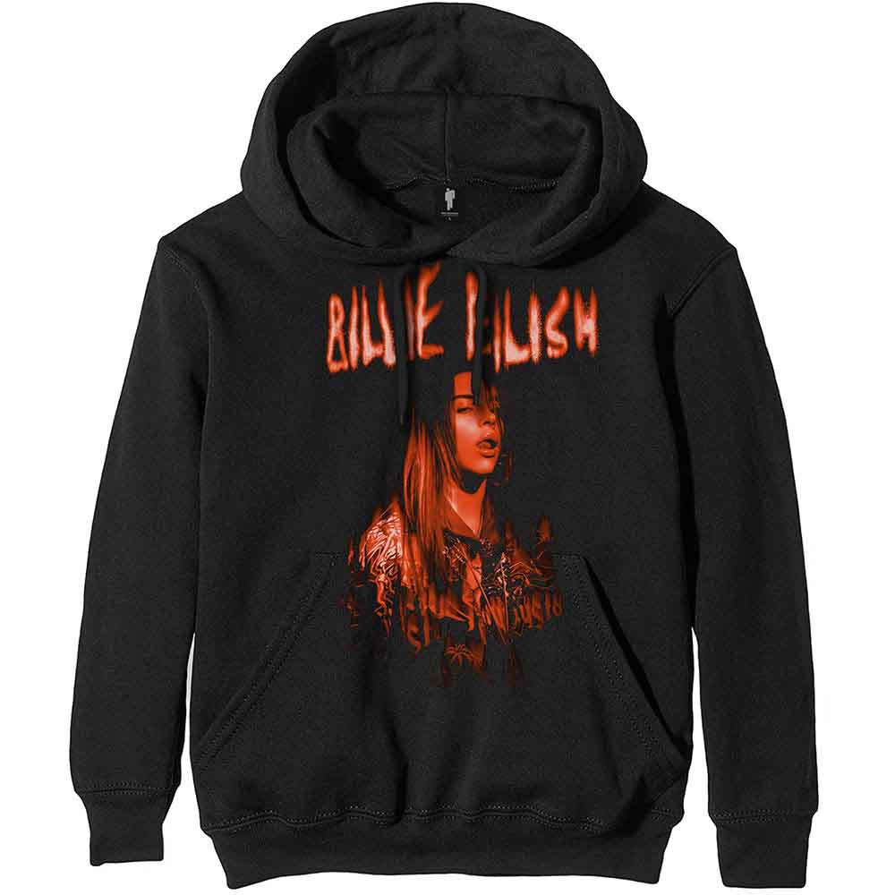 Sudadera con el logotipo espeluznante de Billie Eilish