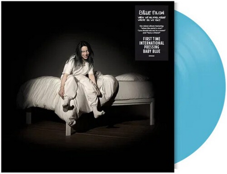 Billie Eilish - When We All Fall Asleep Where Do We Go (Limited Edition, International Pressing, Baby Blue Colored Vinyl) [Import] [Vinyl]