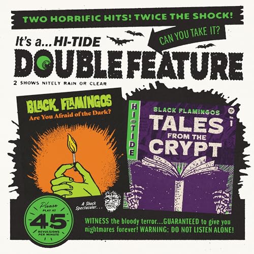 Black Flamingos "Double Feature: Tales From The Crypt - Theme / Are You Afraid (Vinyl)