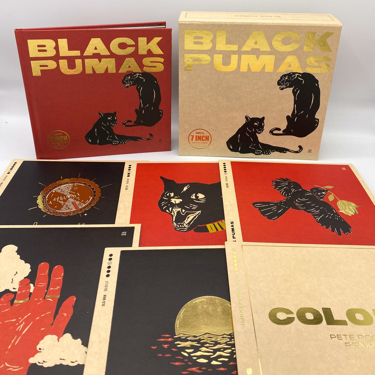 Black Pumas Black Pumas [Collector's Edition 7" Box Set, IEX] [Vinyl]