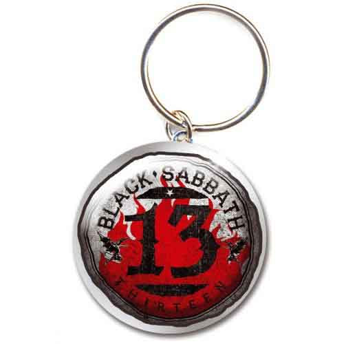 Black Sabbath 13 Flame Circle [Keychain]