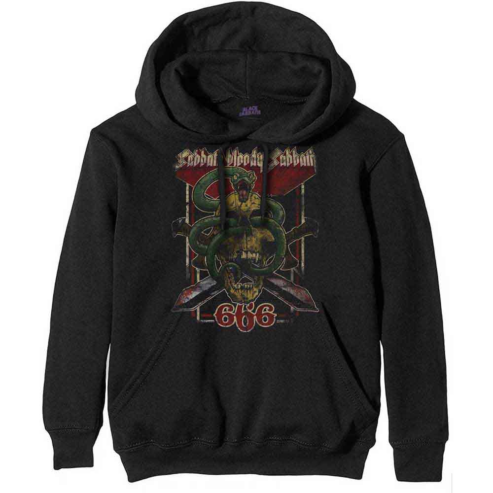 Sudadera con capucha Black Sabbath Bloody Sabbath 666