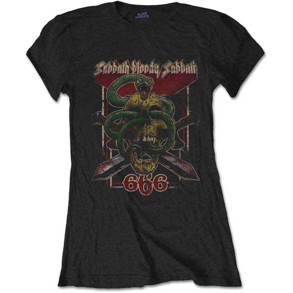 Camiseta de manga corta de Black Sabbath Bloody Sabbath 666