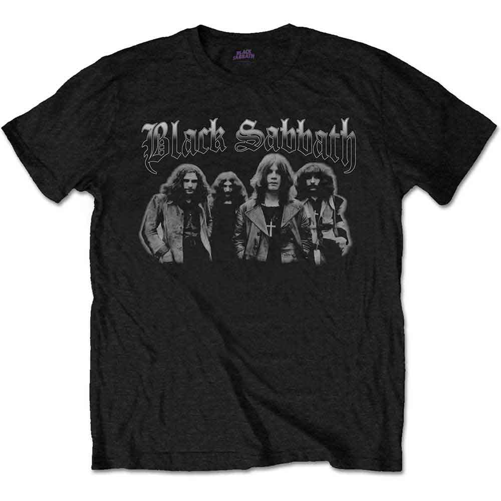 Black Sabbath Greyscale Group [T-Shirt]