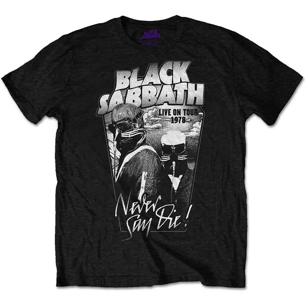 Camiseta de Black Sabbath Never Say Die