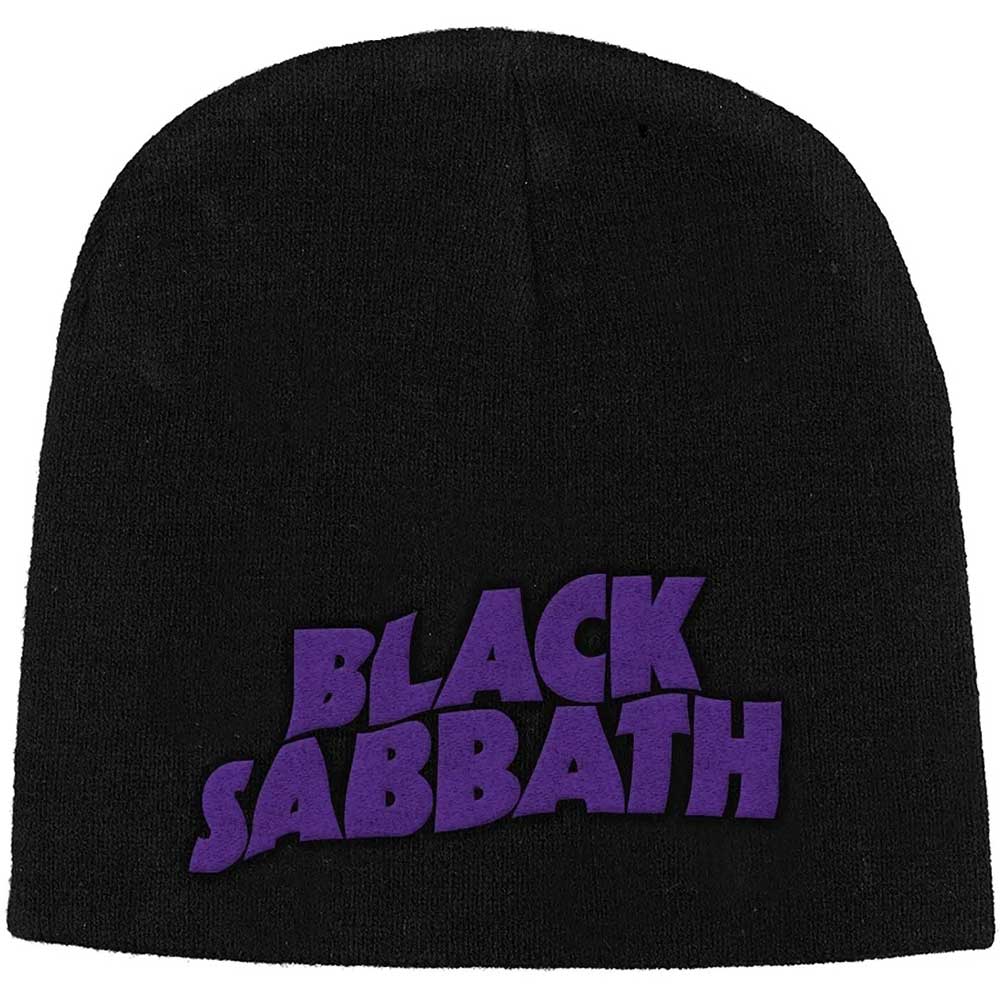 Gorro con el logotipo morado de Black Sabbath