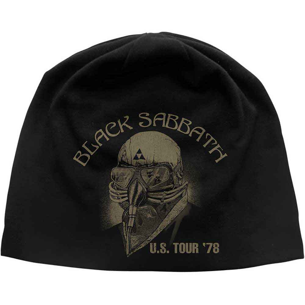 Gorro estampado JD de Black Sabbath con la gira estadounidense de 1978