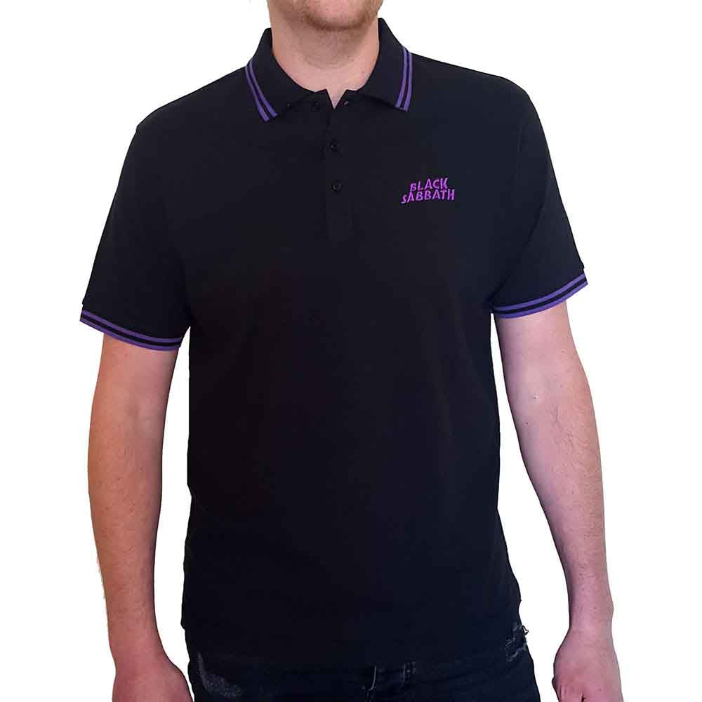 Black Sabbath Wavy Logo [Polo]