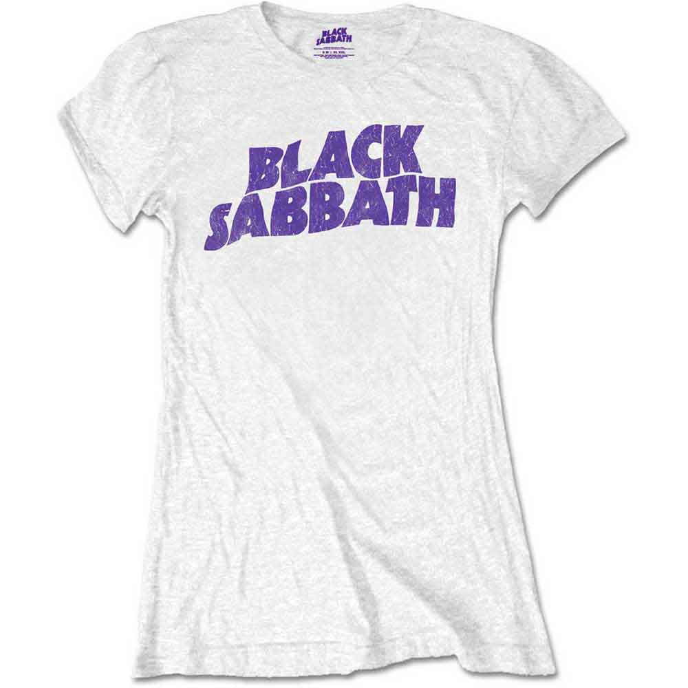 Black Sabbath Wavy Logo Vintage [T-Shirt]