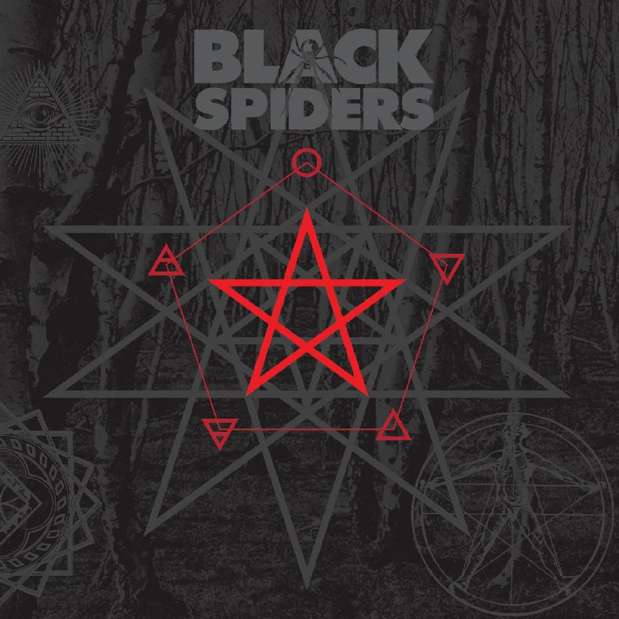 Black Spiders (SILVER VINYL) (Vinyl)