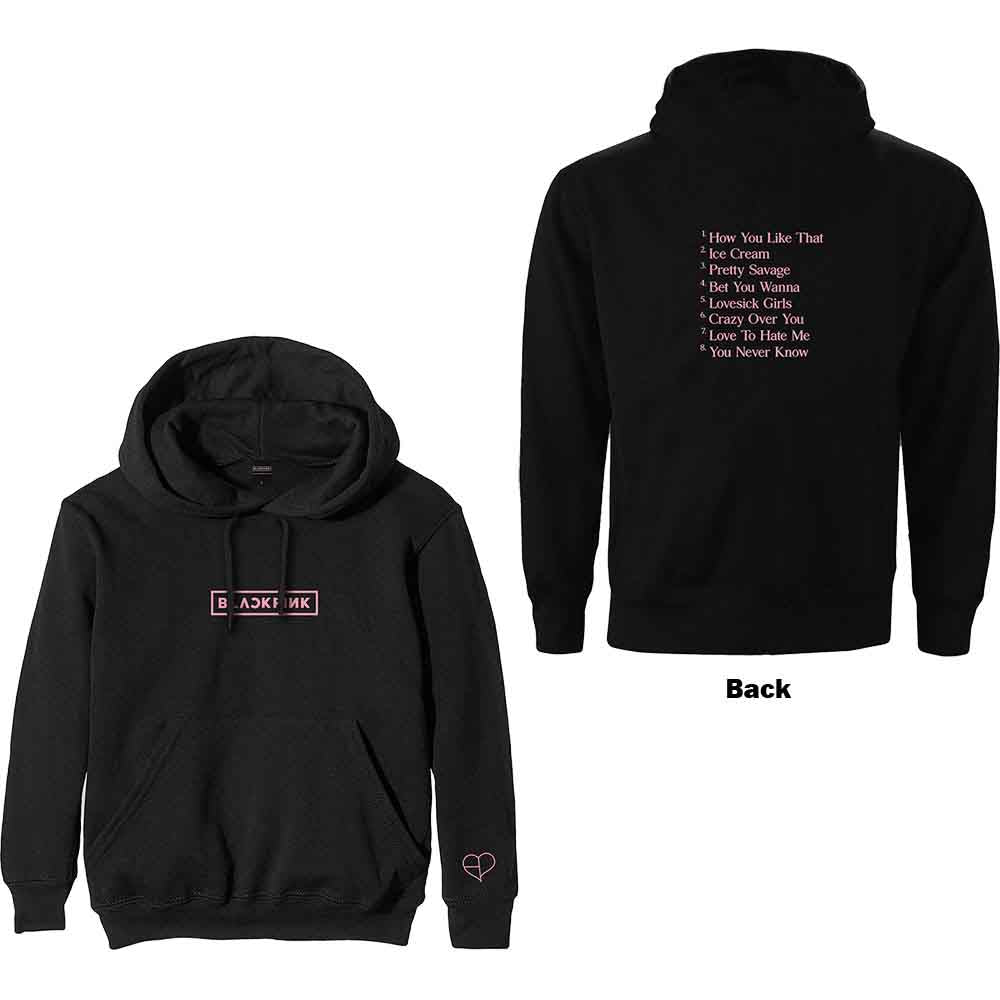 BLACKPINK The Album Tracklist [Sweatshirt]