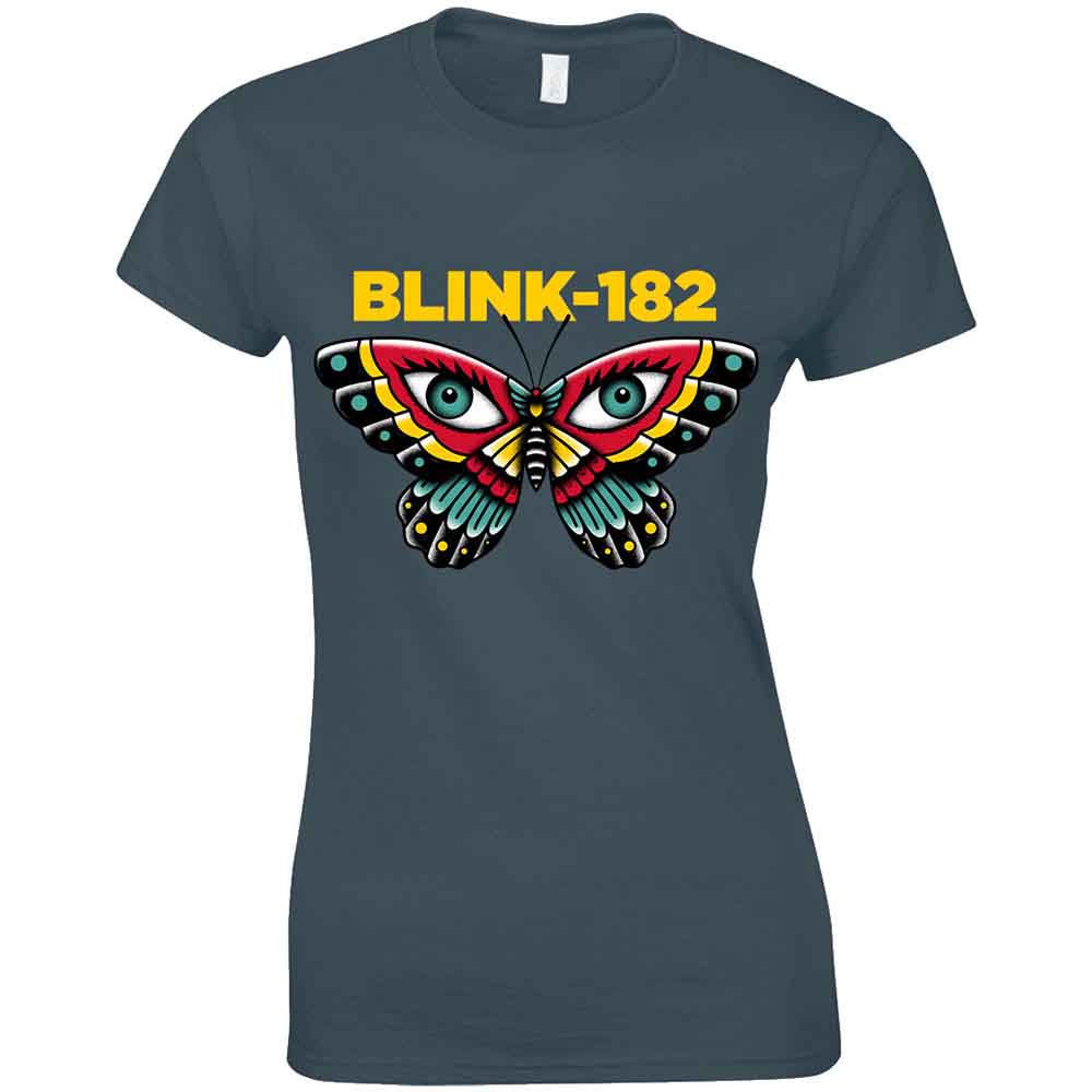 Camiseta de manga corta Blink-182 Butterfly