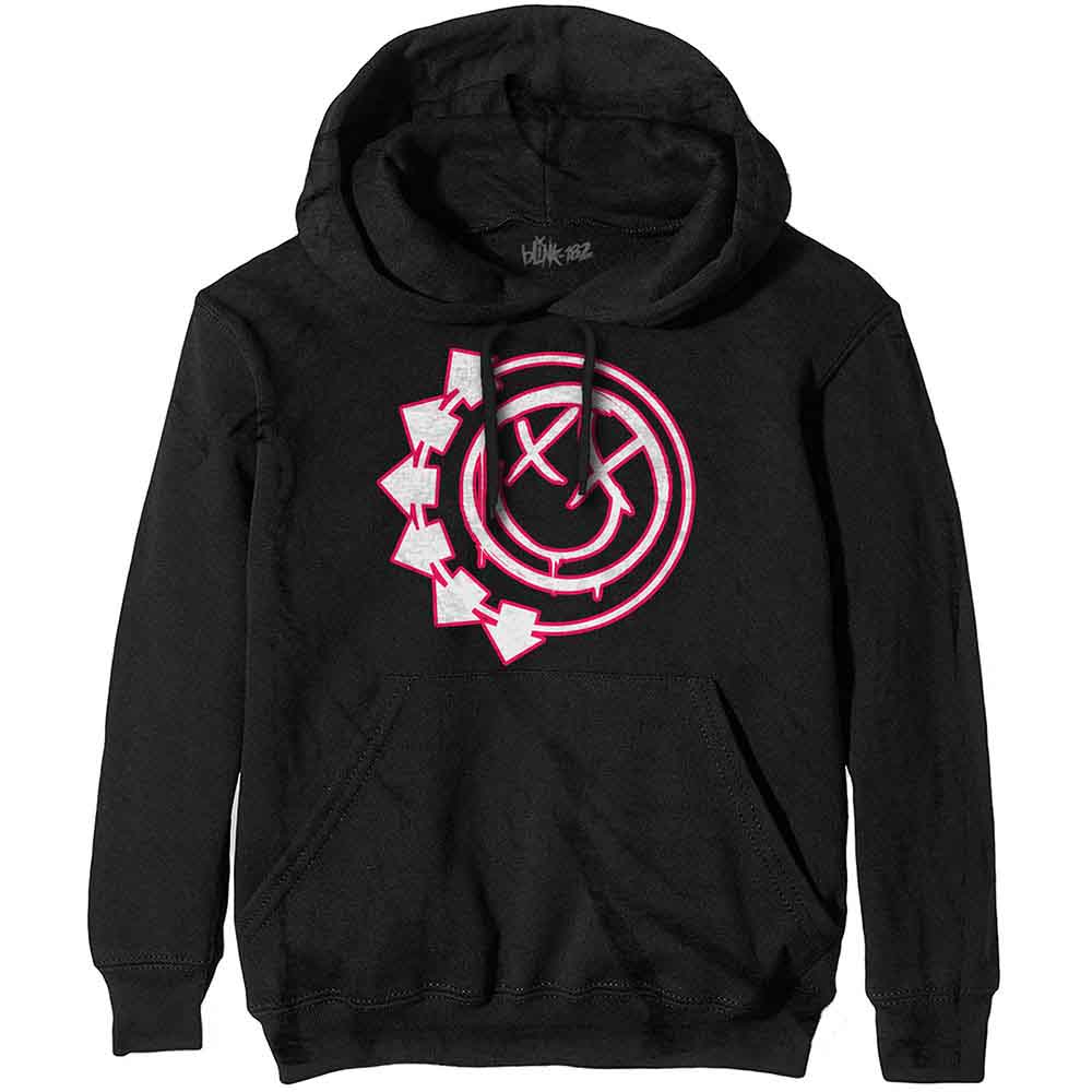 Sudadera con capucha y sonrisa de seis flechas de Blink-182