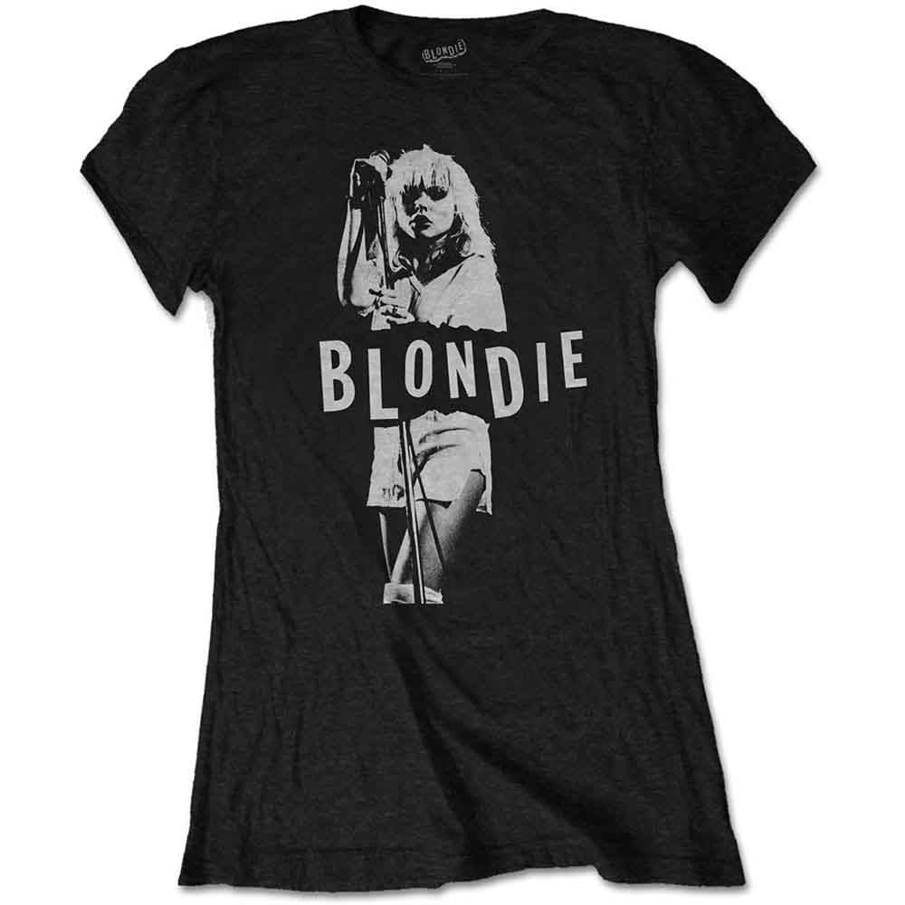 Soporte para micrófono de Blondie [Camiseta de manga corta]