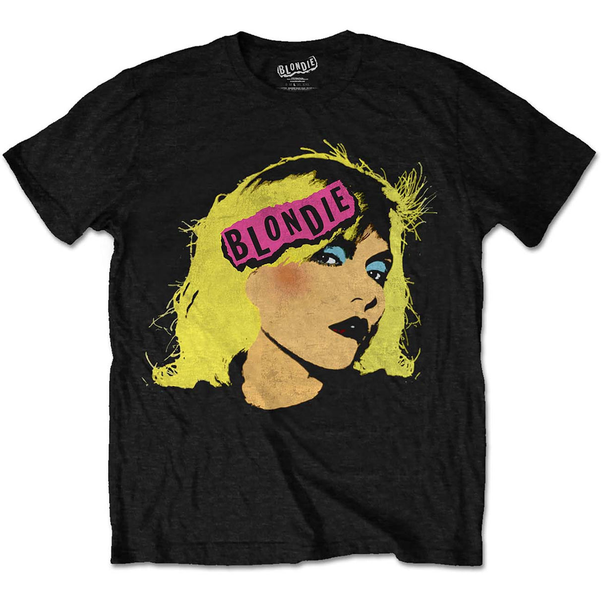 Camiseta con el logotipo de Blondie Punk