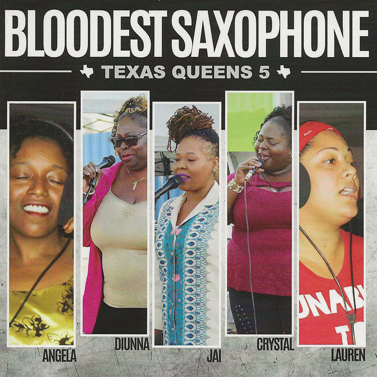 Saxofón más sangriento Texas Queens 5 [CD de música]