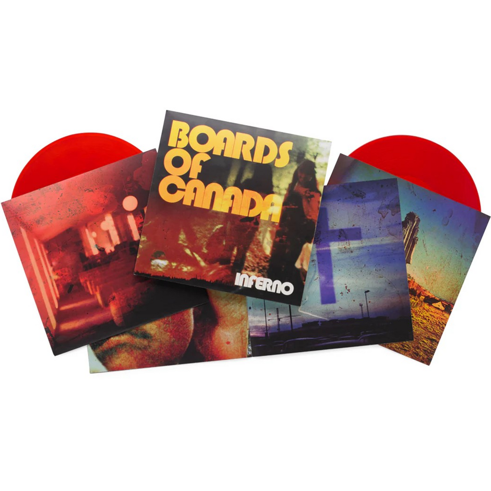 Boards of Canada - Inferno (Limited Edition, Indie Exclusive, Triple Gatefold Outer Sleeve, Deluxe Edition, Transparent Red Colored Vinyl) (2 Lp's) [Vinyl]